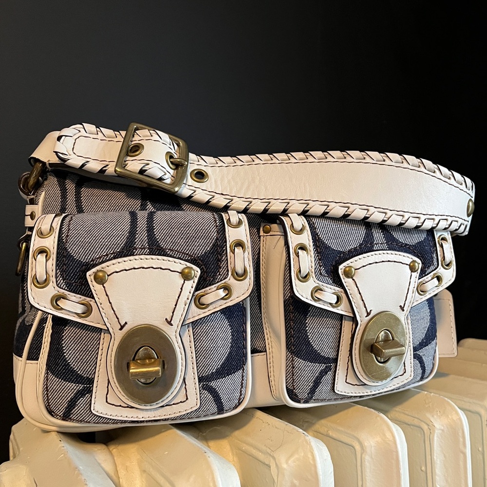 Coach Blue Denim Legacy